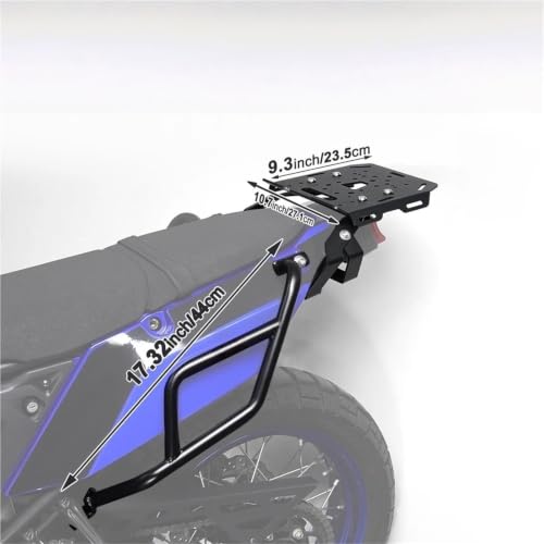 Porte Bagages Tenere 700 Mécanisme Sécurité Rétractable Support Sacoches - 5