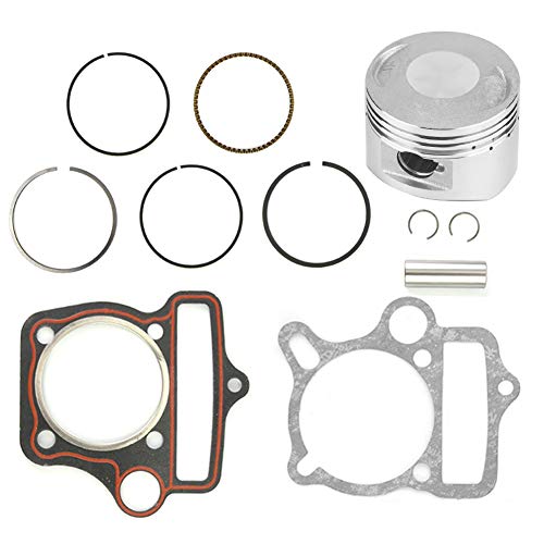 Image of Engine Parts,125cc 54mm Engine Parts Piston Set Rings Gaskets Fit for ATV Go Kart Bike