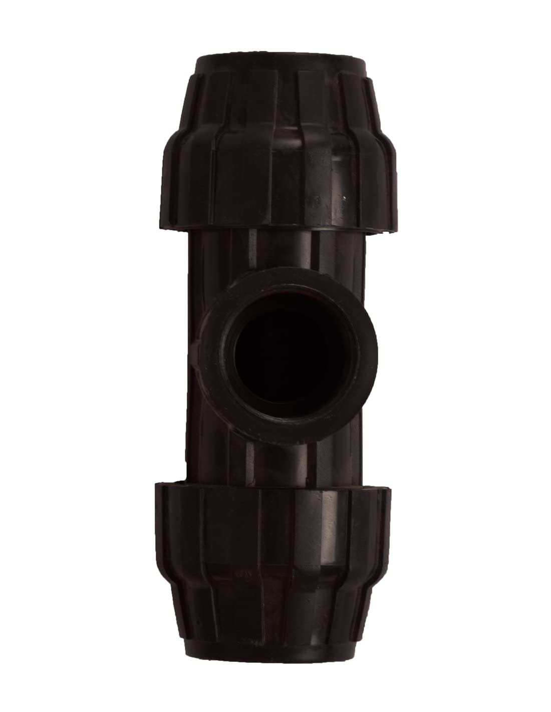 Jardin202 - Te 3 Bocas Iguales de Polietileno para Tubería de Riego por Goteo - Varias Medidas | 63mm (Pack 5 uds)