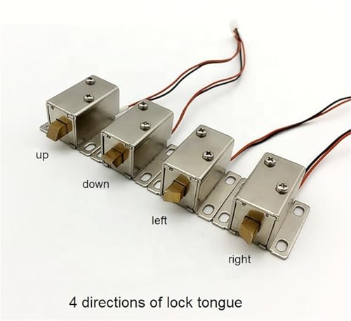 Electromagnet Storage Cabinet Lock JSO-0527 12V Dc Mini Solenoid - 5