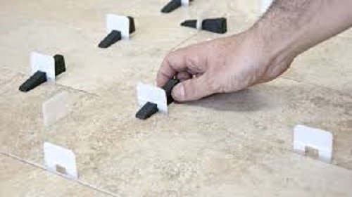 Sistema de nivelación de 1 mm, 380 pestañas, 16 – 30 mm, grosor del azulejo 200 cuñas + pinzas de metal