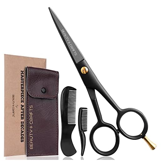 Beauty & Crafts 5-Inch German Beard Scissors Set
