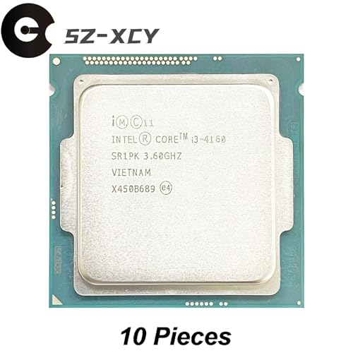 Processeur CPU Quad-Thread I3-4160 pour un multitâche informatique fluide