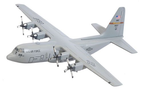 Dragon Models C-130H Hercules, 109th Airlift Squadron MN ANG 2008 Diecast Aircraft, Scale 1:400