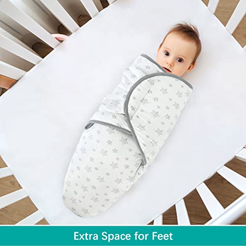Image of Biloban Baby Swaddles 0-3 Months for Boy Girls, Warm Quilted Baby Swaddle