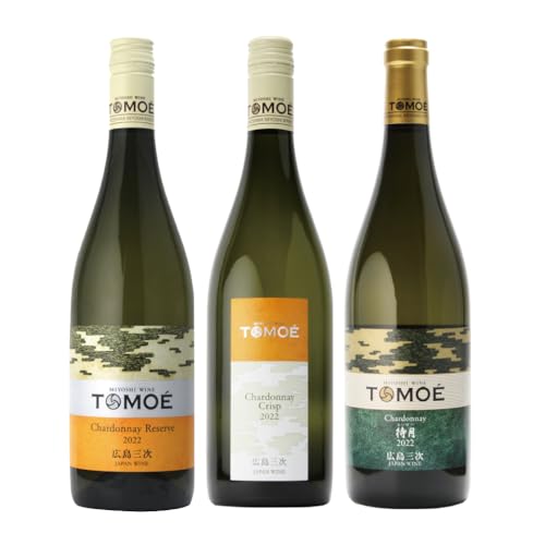 [ワイン]三次のシャルドネ尽くし TOMOE の シャルドネ ワイン堪能 3本セット 辛口 待月 クリスプ リザーブ ワイン 受賞 飲み比べ ワインセット ギフト