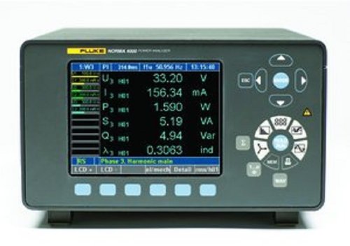 Image of Fluke Norma 4000 3 Phase High Precision Power Analyzer with PP52 Channel, IEEE488 and Ethernet interface, 0.3V to 1000V