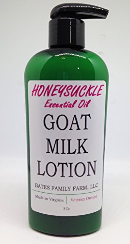 Bates Family Farm Goat Milk Lotion (Honeysuckle Essential Oil)