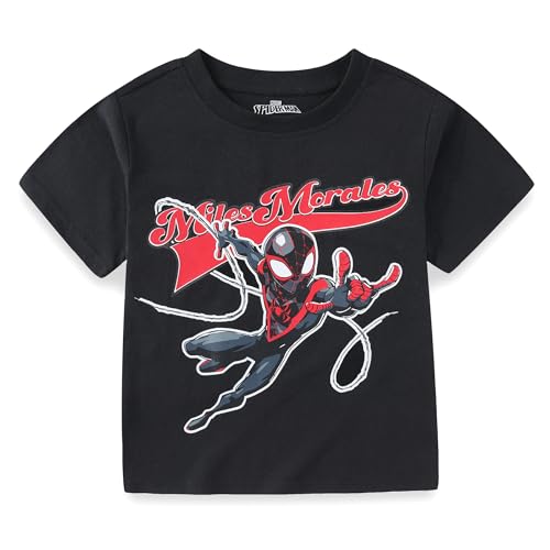 Image of Marvel Spider-Man Miles Morales Boys Short Sleeve T-Shirt and Shorts Set for Big Kids