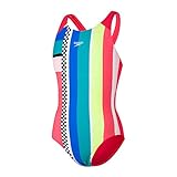 Speedo Mädchen Digital Placement Pulseback Badeanzug, Mehrfarbig, 164 cm (13-14 Jahre)