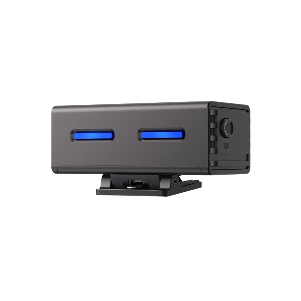 FARBE 3 microfoni lavalier wireless supportati dall'IA