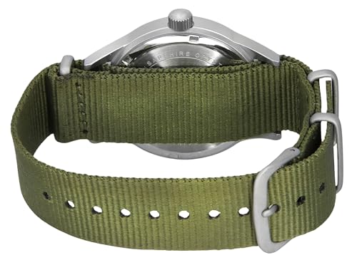 Image of RATIO Field Watch Sapphire Crystal Nylon Strap Easy Reader Casual Watch Japanese Quartz 100m Water Resistant Military Watch for Men