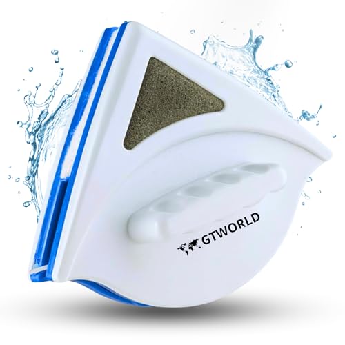 Limpiacristales Magnético con Sistema Anticaídas - Ideal para Ventanas de 3-14mm - Limpia Cristales con Iman para Ventanas - Limpieza Eficiente y Segura por Dentro y por Fuera