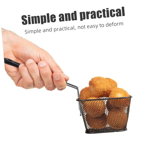 Manija de Repuesto para Cesta de Freidora LIFKOME, Acero Inoxidable, Agarre Antitérmico, Malla de Alambre, Ideal para Cocina Comercial y Doméstica miniatura 5