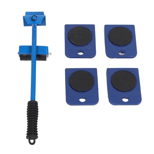 Möbelheber-Werkzeug, Starke Tragfähigkeit, Vielseitiges und Effizientes Design, für Möbel, Zeit- und Müheersparnis (Blue)