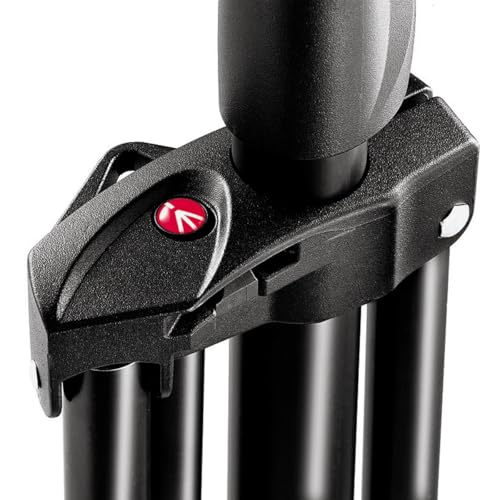Manfrotto 1004BAC 144-Inch Air Cushioned Aluminum Master Light Stand with 4 Sections and 3 Risers, 3-Pack (Black) - image 6