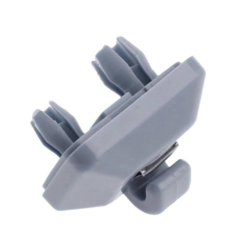 Ampie applicazioni Clip beige grigio nero for Audi A4 05-15 A4 for Allroad 10-16 RS3 11-16 for sedile Exeo Porta clip for visiera parasole interna(Gray)