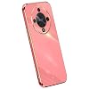 Topme Silicone Case for Honor Magic6 Lite 5 G 6.78 Inches Gold Edge Style Mobile Phone Case Red