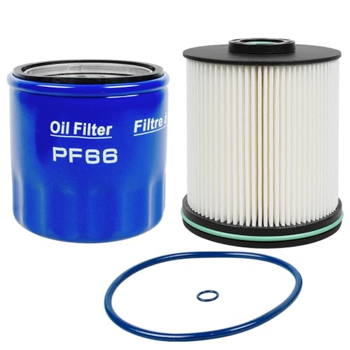 Diesel 3.0l Duramax Filter Kit Tp1015 Fuel Filter Pf66 Oil Filter Compatible ...