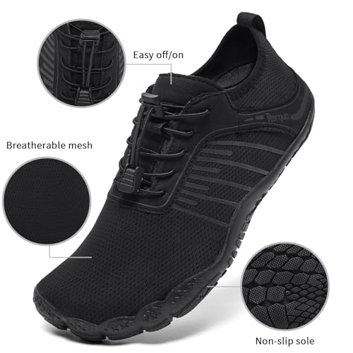 Racqua Water Shoes Men Women Swim Beach Shoes Non-Slip Quick Dry Shoes3