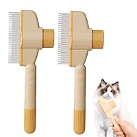 NOBRAND Brosse Chien Activ Pet Brosse Char Anti-Poils Morts élimine