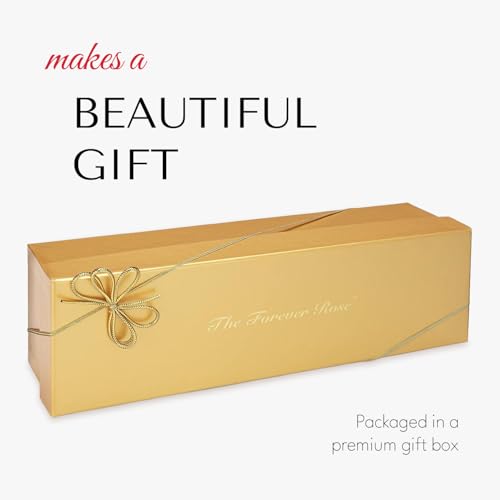 Image of Forever Rose 24K Gold Dipped Real Rose, Handmade, in Gold Gift Box