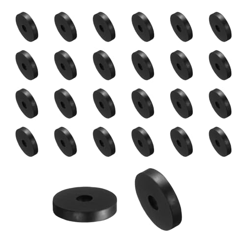 Entretoise ronde en caoutchouc 30x8x5mm pour joint de fixation et calage de vis