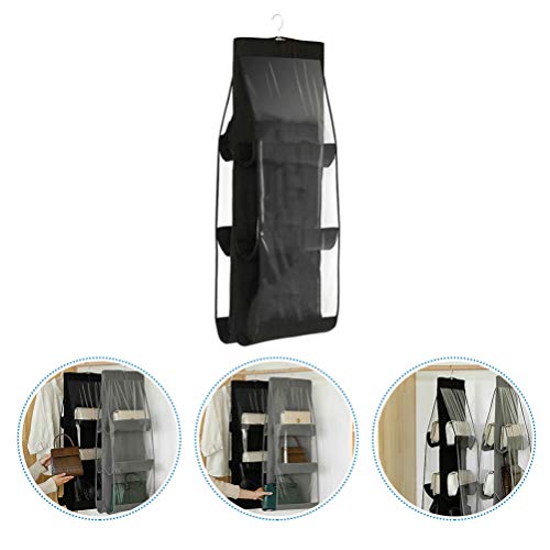 Cabilock 1 pç organizador de poeira multifuncional, bolsa de armazenamento para casa (preto)