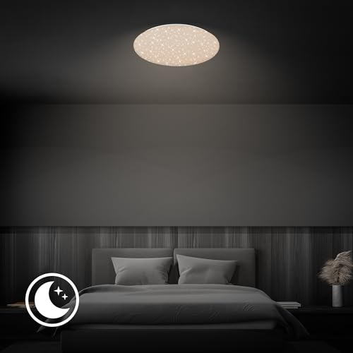 Lustre chambre LED BRILONER avec mode veilleuse et intensité variable