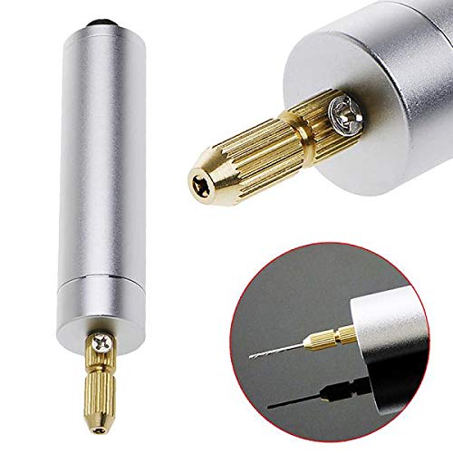 Taladro eléctrico pequeño de mano aluminio DC5V miniatura 3