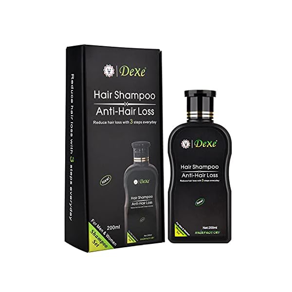 Signature Dexe Anti Hair Loss Shampoo 200 ML Hair Growth Treatment Care For Men & Women - Herbal All Natural - Fast…