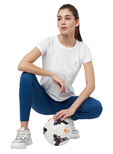 Image of TRUEREVO Sports Leggings for Women-Stretch Dryfit High Waist 7 /8th Gymwear Pants with Back Zipper Pocket-Quick Dry Activewear-Training Tights- for Yoga, Sports, Gym, Workout and Running