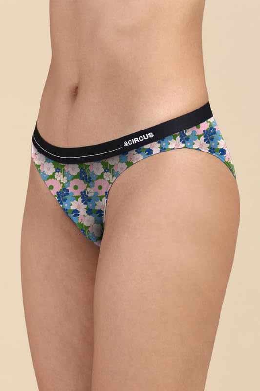 Image of &Circus Women's Puresoft Beechwood Modal Bikini | Innerwear for Women Seamless Underwear for Women Bikini for Women