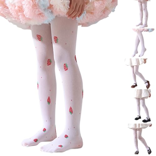 Soft & Breathable Pantyhose Girls Tights Leggings Casual Princess Long Stockings For Aged 3-12 Year Breathable Tights3