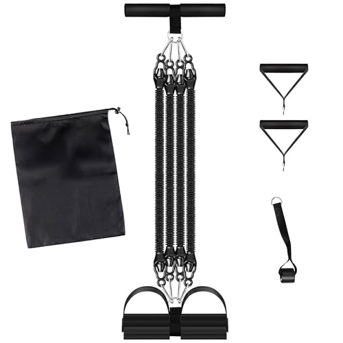 Hayaww Bauchtrainer Bodybuilding Expander Bauchtrainer Multifunktionstrainer Sit-Up Trainingsgeräte Elastische Zugseil Multifunktions-Leg-Exerciser Arm Krafttraining Einstellbarer Widerstand (C)