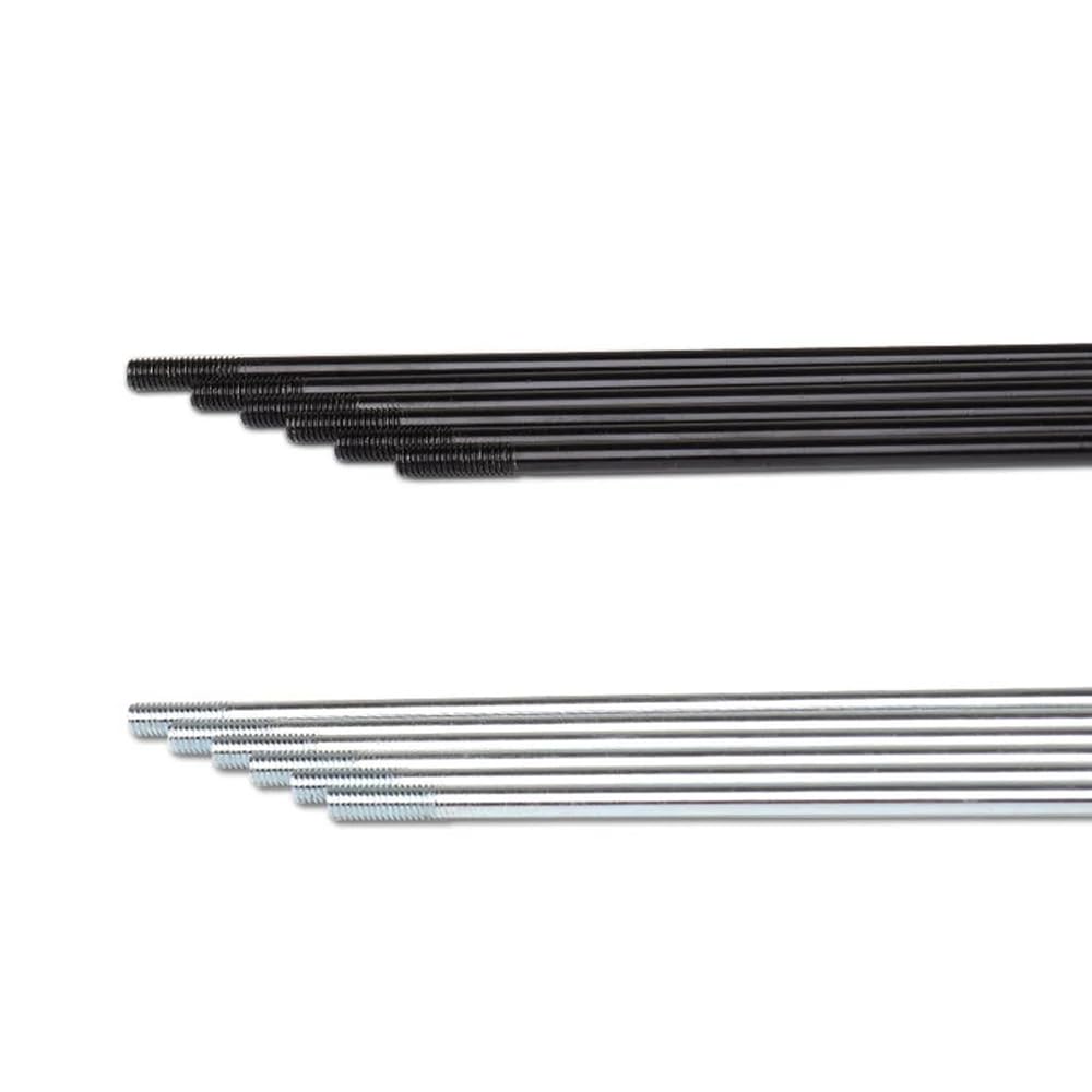 Szprychy do roweru elektrycznego 12 G, średnica 2,6 mm, 20/40 szt., srebrne koła motocyklowe, szprychy z sutkami, 45-306 mm, J Bend, szprycha rowerowa do roweru elektrycznego, trójkołowca,