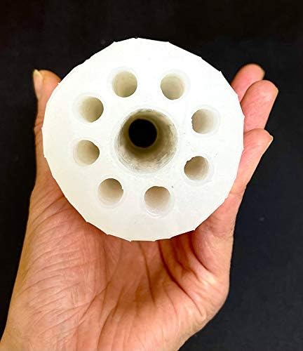 Miniatura 4 de silicone birthday candle mold mini taper 8 cavities TheHandmadeCharm