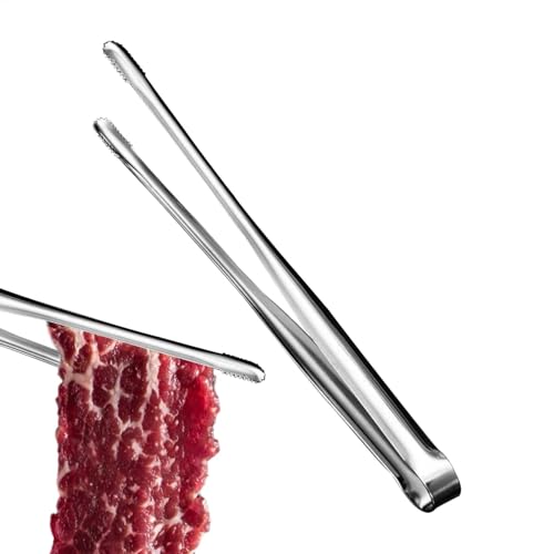 Pinze da cucina per cucinare, pinzette da cucina, pinze per alimenti resistenti al calore, robuste clip per alimenti multiuso per