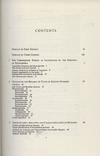 Fungal genetics (Botanical monographs) 0632063408 Book Cover