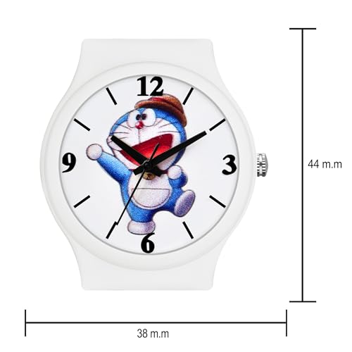 Image of Acnos Character Kid's Happy Colorful Water-Resistant Durable Watch for Boys Kids Boy with Fun Designs Adjustable Strap Positive Messages Watch for Kids