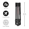 Manfrotto Befree Advanced AS, kamerastativ, spaklås, kompatibel med Arca-Schweiz, bärbar, kompakt resestativ kit, kulhuvud, aluminiumstativ för DSLR, spegelfria kameror, kameratillbehör #1