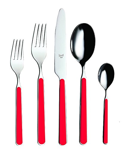 Mepra 10S722020 Ménagère de 20 Pièces Fantasia Rouge Cover