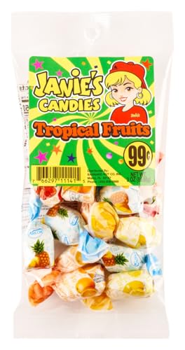 Janie's Candies Tropical Fruits Candy 4.5 Ounce miniatura 1