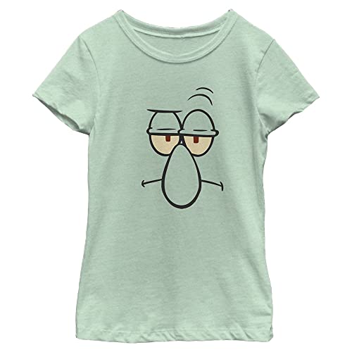 Nickelodeon Spongebob Squarepants Squidward Dress Girls Short Sleeve Tee Shirt