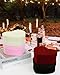 GnFlus Velvet Nesting Gift Boxes with Lids for Presents 4 Pack Pink Heart Shape Gifts Box for Arrangements Flowers Thanksgiving Christmas Wedding Birthdays Bridesmaid Anniversary Party