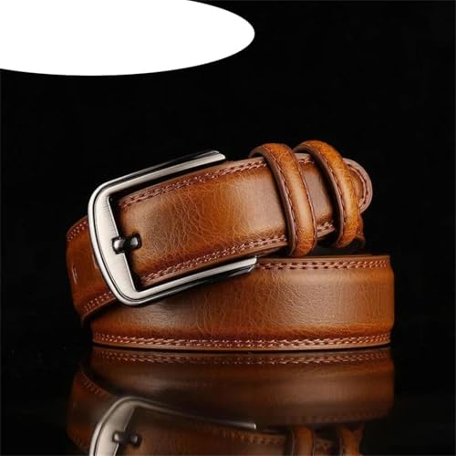 Men's 2Nd Cowskin Leather Belts Designer Business Waistband Crafts For Jeans Accessories2