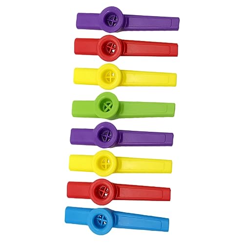Toyvian カズー 子供 楽器 出る 女の子 玩具 が 誕生日 音 トランペット カズランゲージ トロンボーン プラスチック 学 本 プ ック 語 ピアノ 赤ちゃん マイク 5歳子供おもちゃ ギター ドラム ? 音が出る知育玩具 音楽 ゲーム サックス