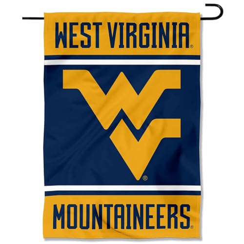 West Virginia Mountaineers Garden Flag