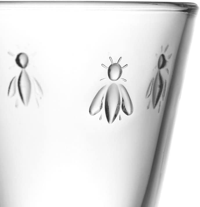 La Rochere French Bee Wine Glass, 8-Ounce, Set of 4