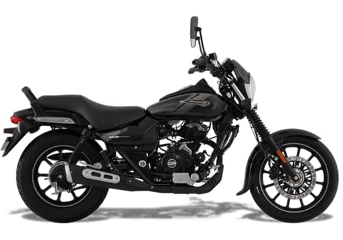 Image of Bajaj Avenger 160 Street Motorcycle /Motorbike - Ebony Black(Met) - Ex-Showroom